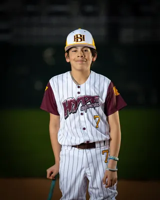 Idaho Hype youth baseball portrait 15, Boise Idaho