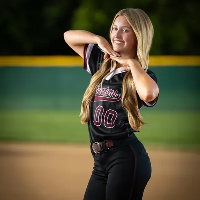 Idaho Batbusters 16U softball player portrait
