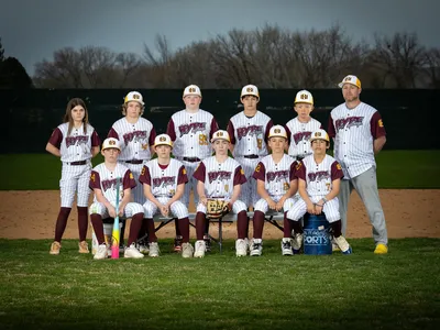 Idaho Hype Baseball 12U team photo — Boise Hawks Memorial Stadium