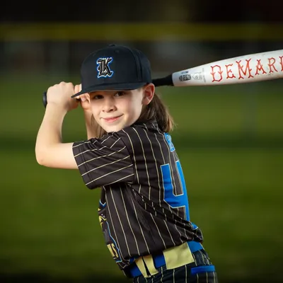 Kuna Outlaws baseball player portrait
