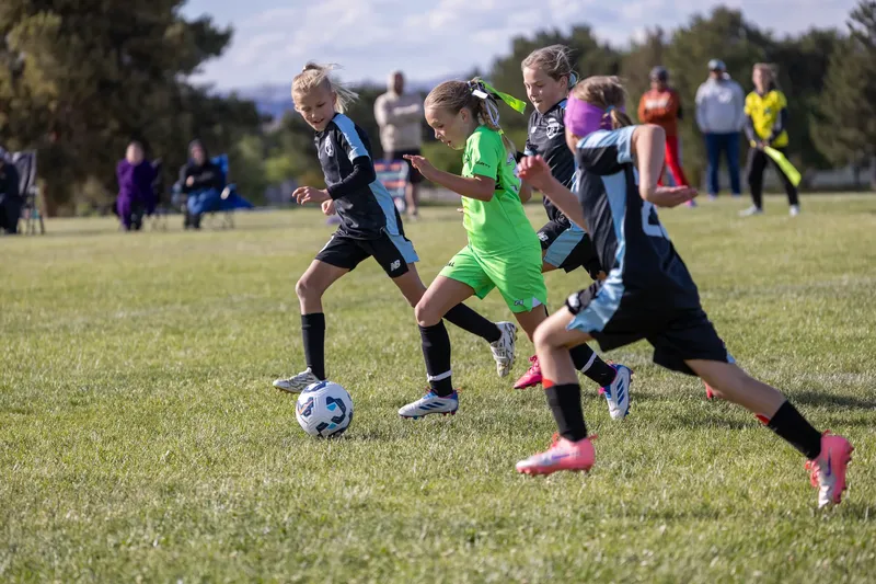 IYSA Director's Cup youth soccer action photography at Simplot Sports Complex, Boise