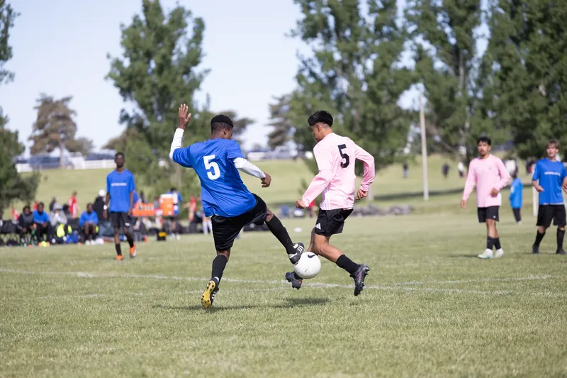 IYSA Director's Cup youth soccer action photography at Simplot Sports Complex, Boise
