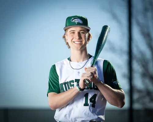 High school baseball media day portrait, Treasure Valley Idaho