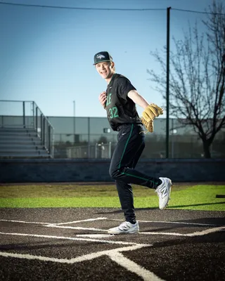 High school baseball media day portrait, Treasure Valley Idaho