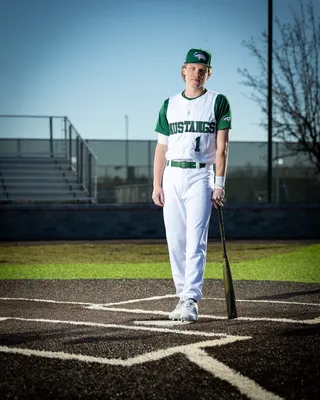 High school baseball media day portrait, Treasure Valley Idaho