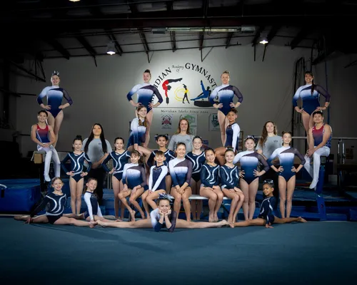 Gymnastics media day portrait, Meridian Idaho