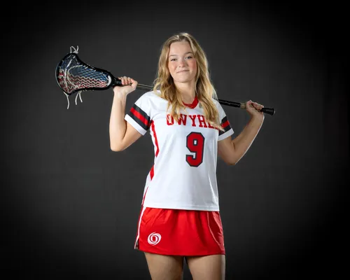 Girls lacrosse media day portrait, Owyhee High School, Meridian Idaho