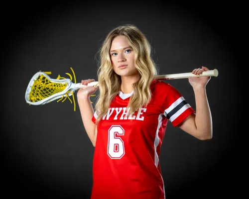 Girls lacrosse media day portrait, Owyhee High School, Meridian Idaho