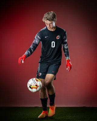 Soccer media day portrait with studio lighting, Treasure Valley Idaho