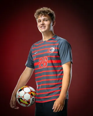 Soccer media day portrait with studio lighting, Treasure Valley Idaho