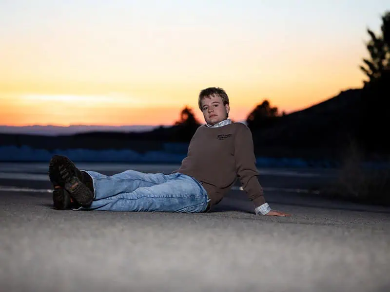 Boise High School senior yearbook photo